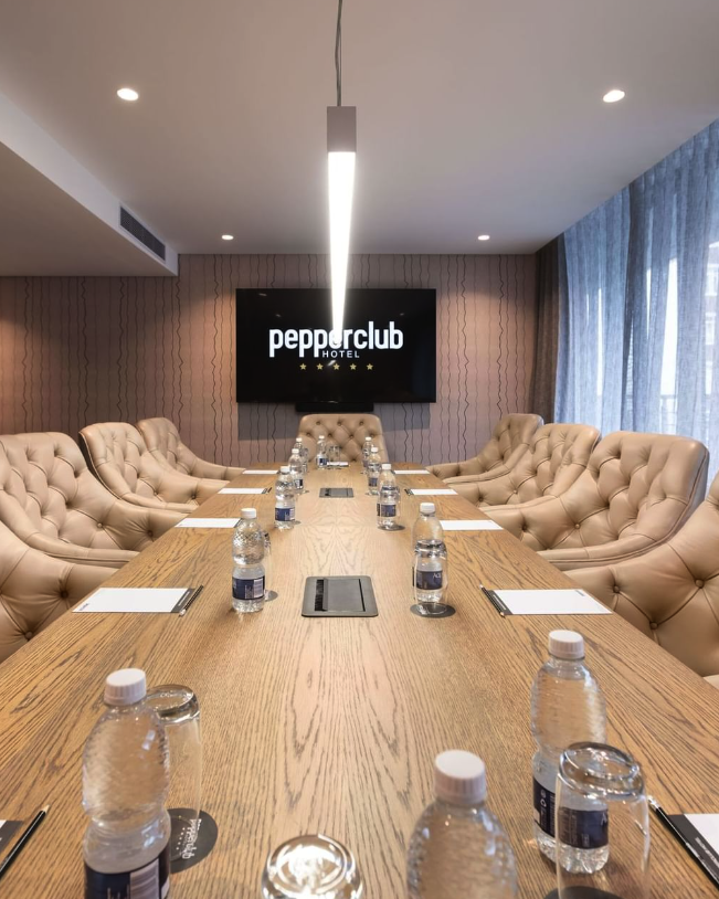 Conference room within a hotel in Cape Town